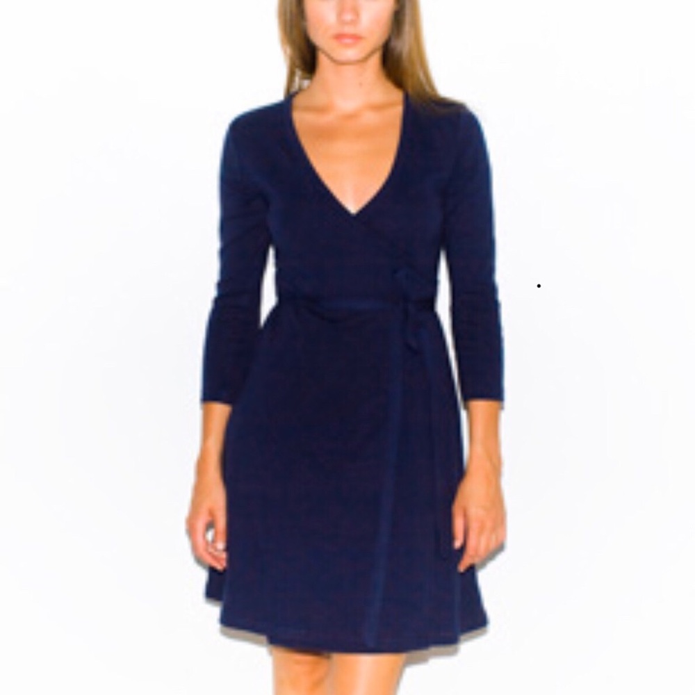 American apparel wrap dress M